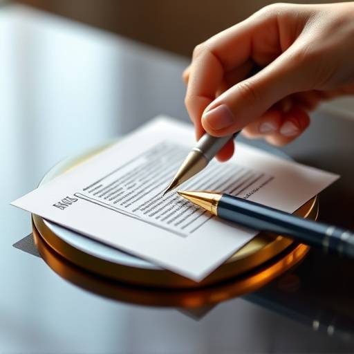 Icon representing a legal agreement