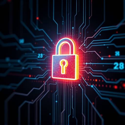 Icon representing data security